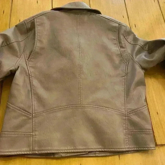 Anthropologie Womens Vegan leather jacket size L-XL NEW without tags BLANKNYC - Picture 4 of 13